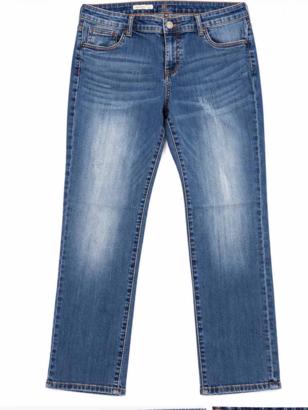 KUT from the Kloth Boyfriend Jeans Size 12 Medium Wash Stretch Denim